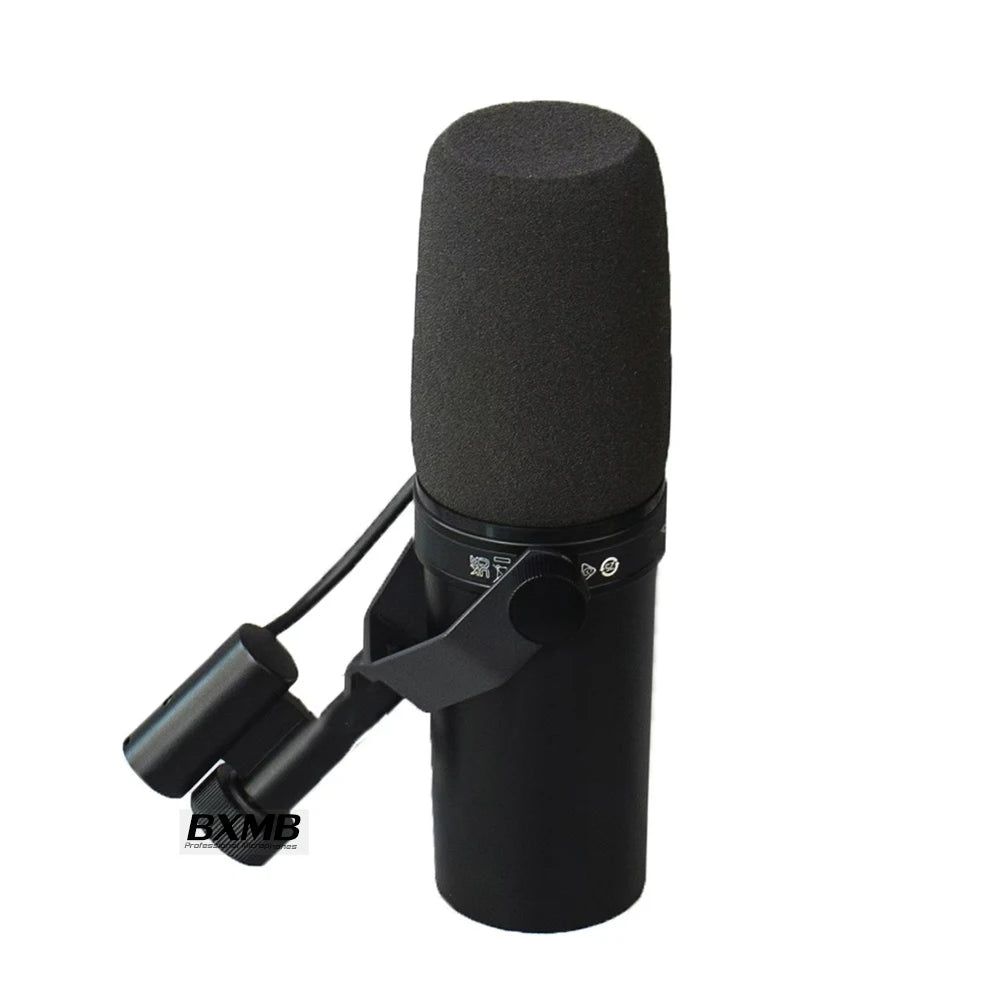 Newest! Top Quality SM7DB Dynamic Vocals SM7B Microphone With Built-in Preamp ﻿For Podcasting Studio Recording Gaming Broadcast