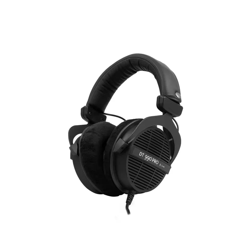 DT990PRO Black Limited Edition Open HIFI Headphones for Microphones Enhanced Sound Quality