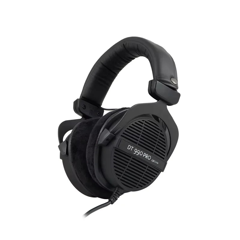 DT990PRO Black Limited Edition Open HIFI Headphones for Microphones Enhanced Sound Quality